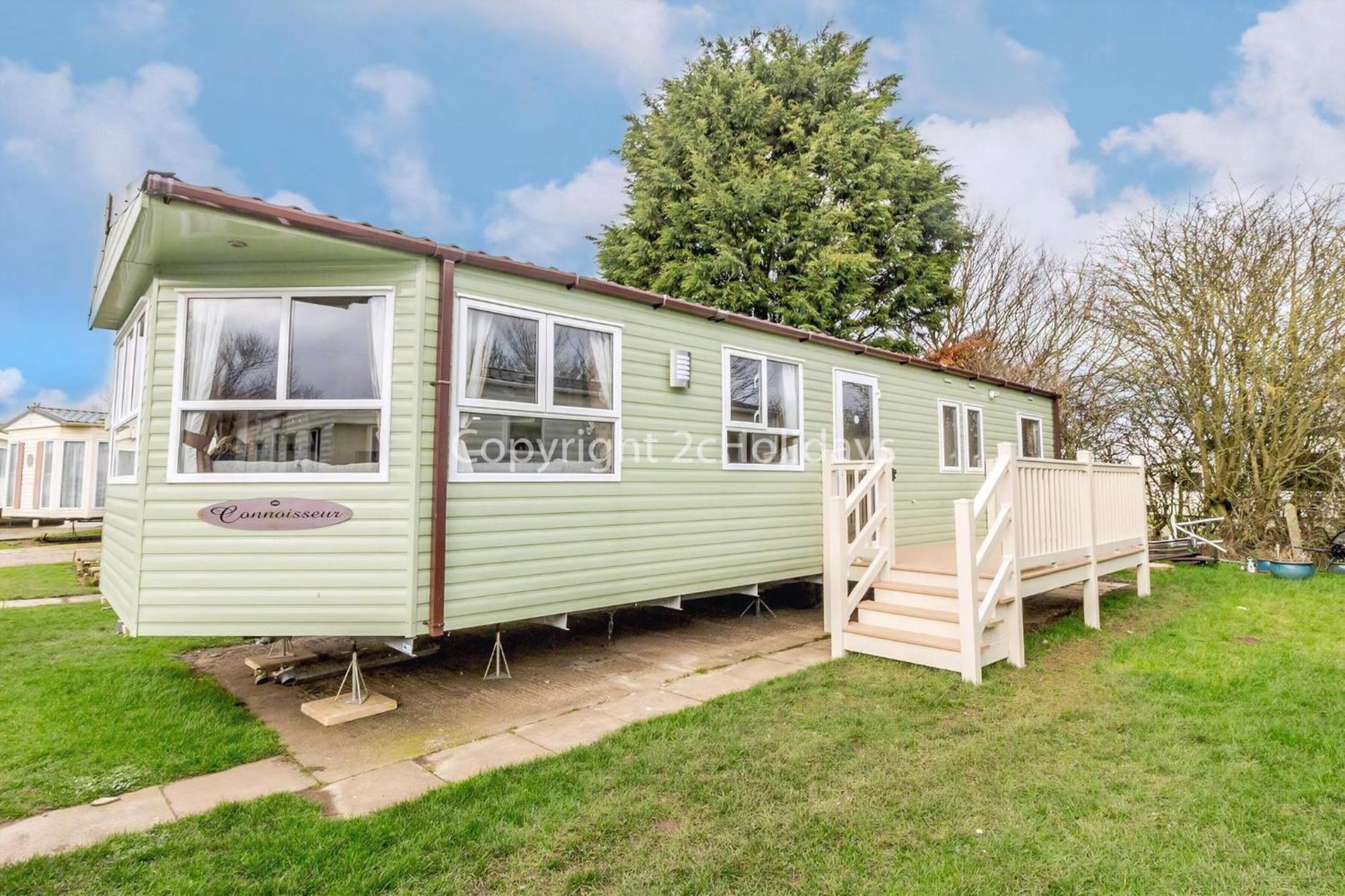 Lovely Caravan For Hire With Decking At Skipsea Sands In Yorkshire Ref 41015Wf Barmston Exterior foto